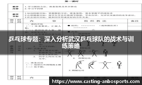 乒乓球专题：深入分析武汉乒乓球队的战术与训练策略